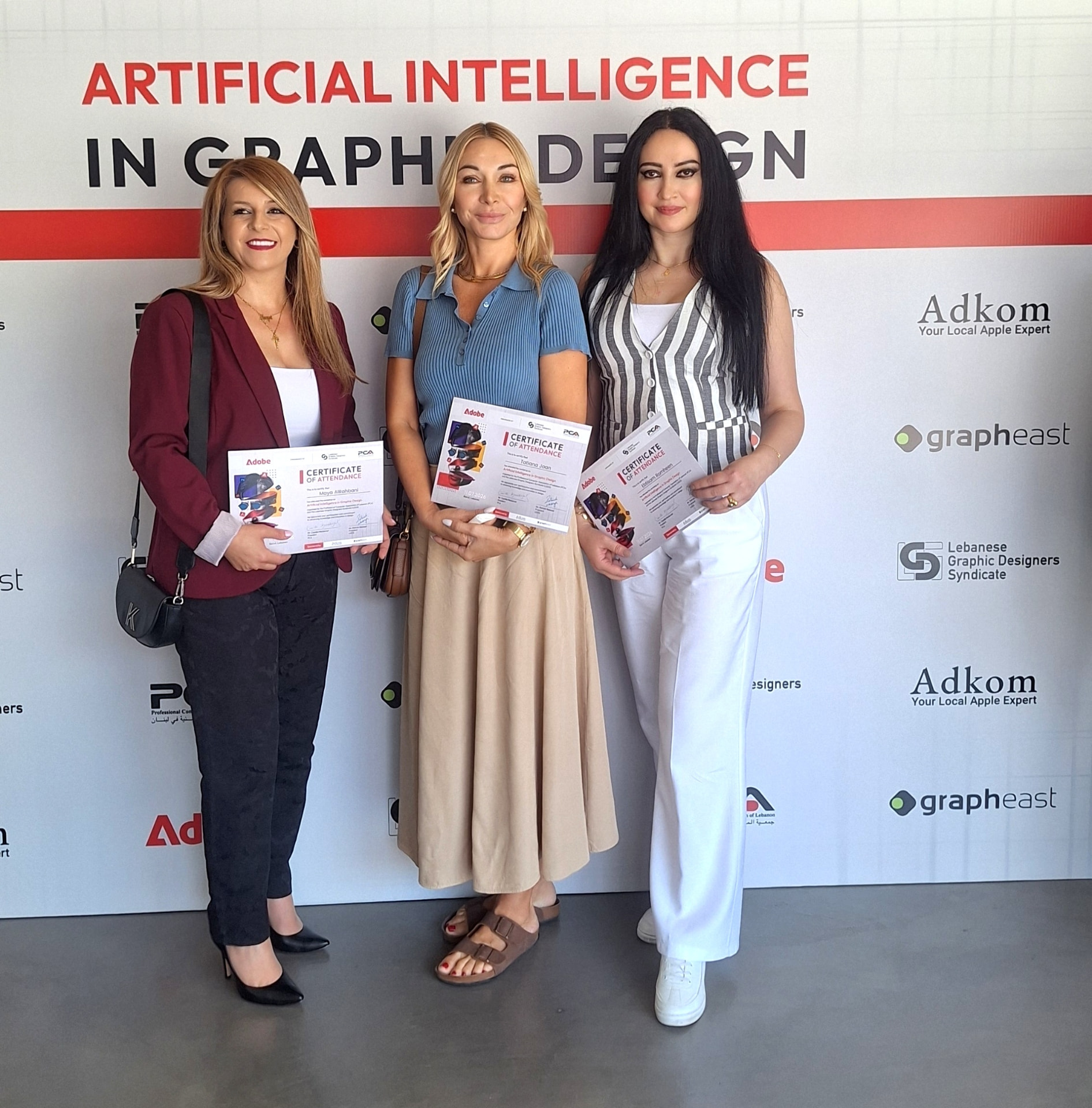 Certificate of Attendance — AI in Graphic Design